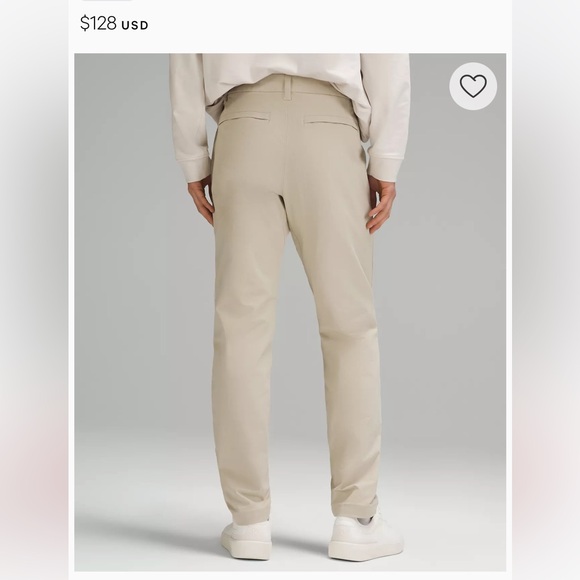 NWOT Lululemon ABC Classic Fit 32”L Trousers - Picture 2 of 6